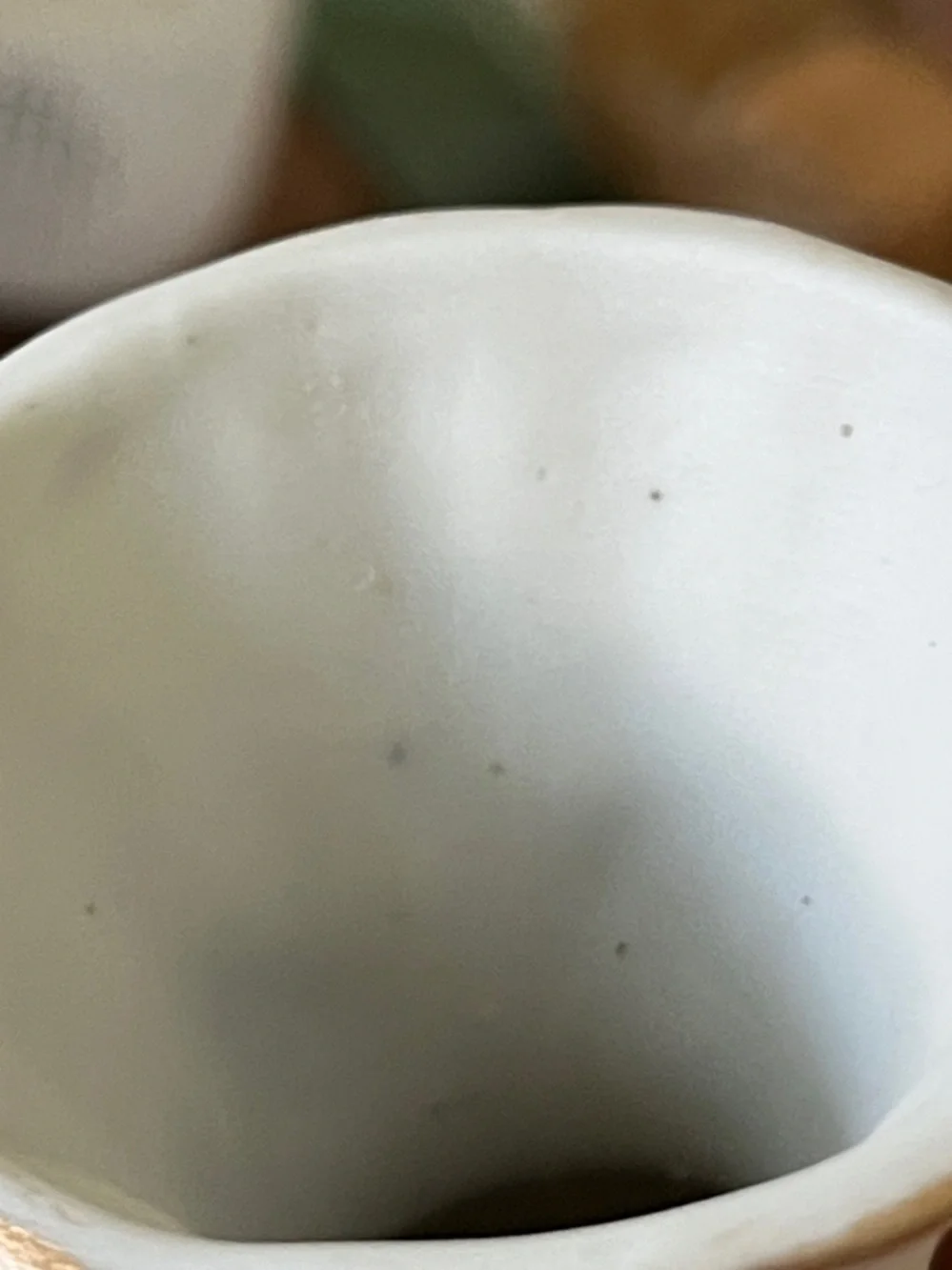 Vintage Decorative Bisque Porcelain Bud Vase